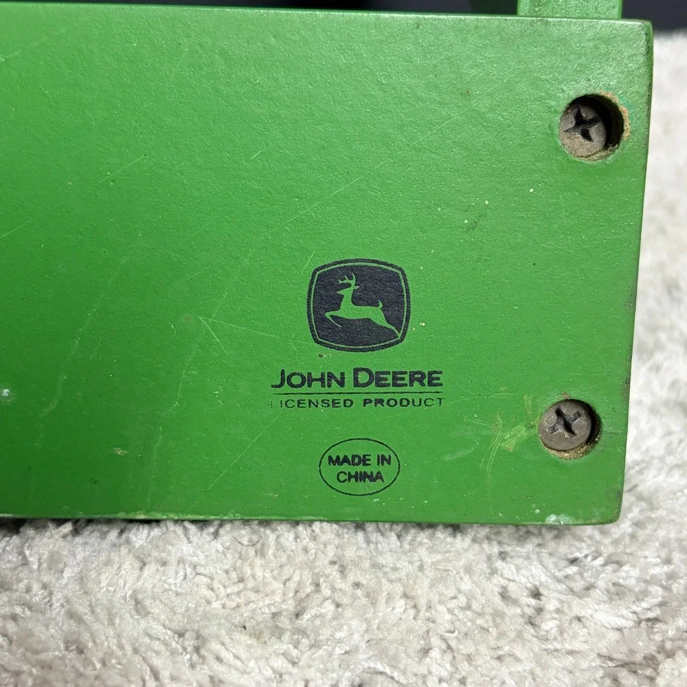 John Deere Fishing Rod Holder 19x10 Holds 7 Rods Up To 45 Pounds Man Cave Cabin
